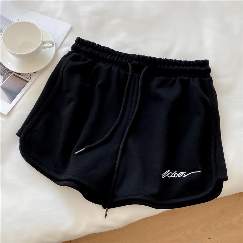 Summer Loose Outerwear Home Shorts High Waist Casual Sports Wide Leg Yoga Shorts Women’s Shorts