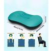 Outdoor Portable Camping Pillow Hand Press Inflatable Pillow, Travel Pillow, Multifunctional Foldable Portable Pillow, Suitable