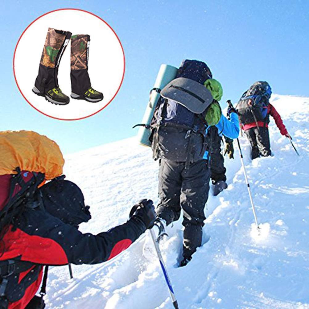 Stuptuty Wodoodporne Wiatroodporne Przeciw Komarom Ochraniacze na Nogi Pokrowce na Buty do Pieszej Turystyki Trekkingu