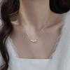 S925 Three Pearl Necklace - Elegant, Stylish, and Versatile Design for Women