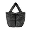 Winter Down Tote Bag for Women Puffer Handbag Trendy Chic Puffy Top Handle Bag Quilted Padded Shoulder Designer Shopper Bag