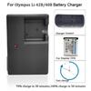 LI-40C Charger for Camera Olympus LI-42B,LI-40B,LI-41C,EN-EL10,NP-45,KLIC-7006,D-LI63,CNP-80 Battery Charger LI40B,LI42B,LI40C