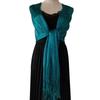 Cross-border Popular Gold and Silver Silk Shawl Flat Scarf Scarf Bridesmaid Dance Wedding Party Evening Dress Shawl Women