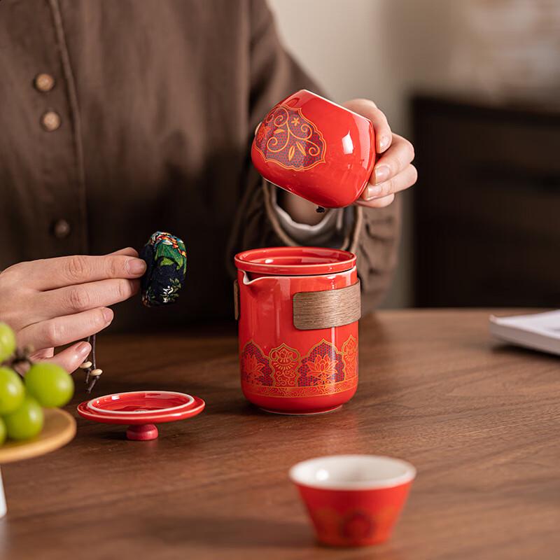Chinese Style Business Tea Set Gift Box