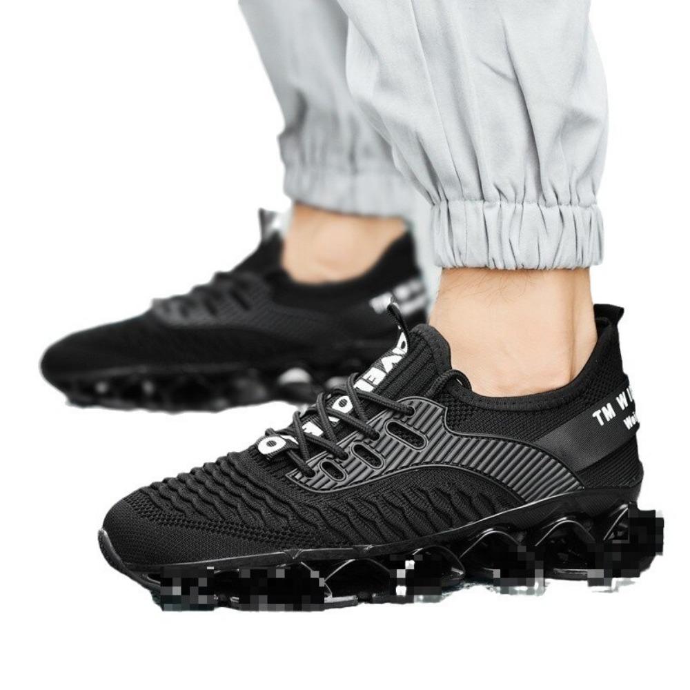 Breathable Knit Sneakers for Men Lightweight Running Shoes Fashion Casual Sports Shoes Mesh Shoes