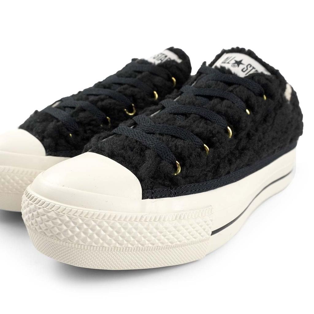 Converse All Star PLTS Boa OX Size Cm Sneakers, Black, 22.5