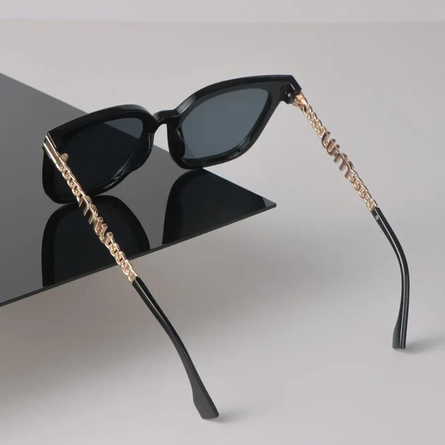 Quadratische Sonnenbrille Damen Herren Vintage Stilvoll Spiegelglas Sonnenbrille Weiblich Männlich Mode Persönlichkeit