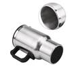 12V 450ml Electric Incar Stainless Steel Travel Heating Cup Coffee Tea Car Cup Mug
