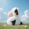 Kawaii Milk Cow Stuffed Animal Doll Toy Cute Milk Cow Pillow Cartoon Stuffed Animal Toy Kids Appease Toys Birthday Gift