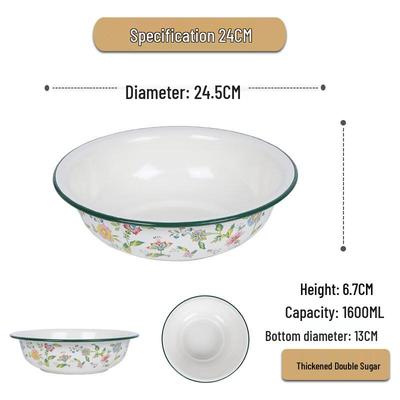 Nostalgic Enamel Basin