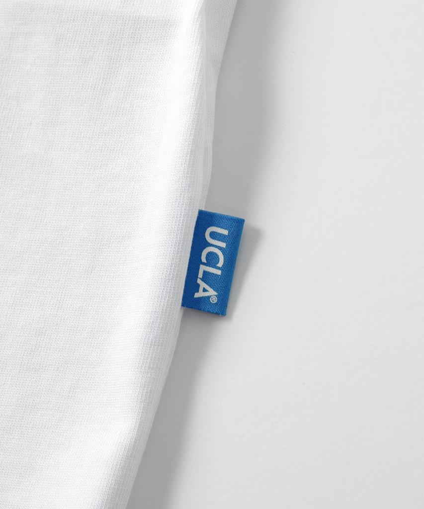 UCLA Ucla Basic Kurzarm-T-Shirt [Weiß](Ubmstk2)
