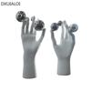 DXUIALOI Modern simplicityHuman puppet hand shape decoration resin crafts creative simple home living room resin decoration