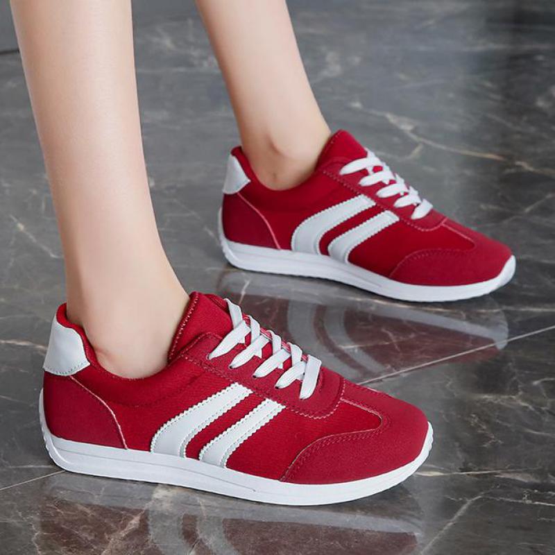 Fashion Green Leather Sneakers Women Casual Vulcanize Shoes Spring Low Top Platform Mixed Colors Women's Running Sports Shoes Lace Up