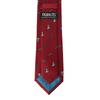 Tie Snoopy Necktie PN918309 Red SNOOPY Business Brand Necktie Character Present [Peanuts]