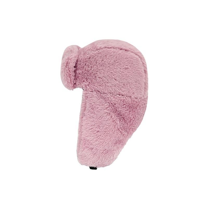 Winter New Style, Cotton Hat, Outdoor Cycling Warm Hat, Windproof and Cold Proof, Thickened, Rabbit Hair, Ear Protection, Plush Hat