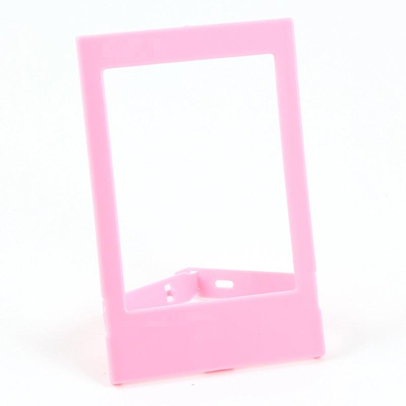 5Pcs 3" Desk Photo Frame Picture Frames For Fujifilm Instax Mini Colorful Diy Photo Frame Fridge Refrigerator Picture Frame