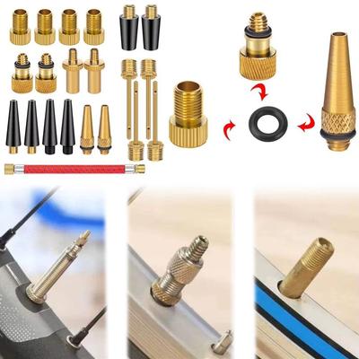 Pump Needle Presta Schrader Valve Inflator Tool Valve Adapter Tools Sports Balls