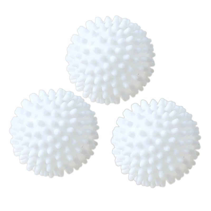 3PCS Soft Washing Balls Laundry Dryer Ball for Cleaning Enhancement Fabric Delicate Garments Protecting Washing Tool