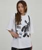 HOODHOOD Alien Stamp Oversized Short Sleeve T-Shirt White