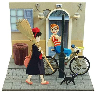Sankei Studio Ghibli Mini Kiki's Delivery Service Curious Witch Paper Craft MP07-123