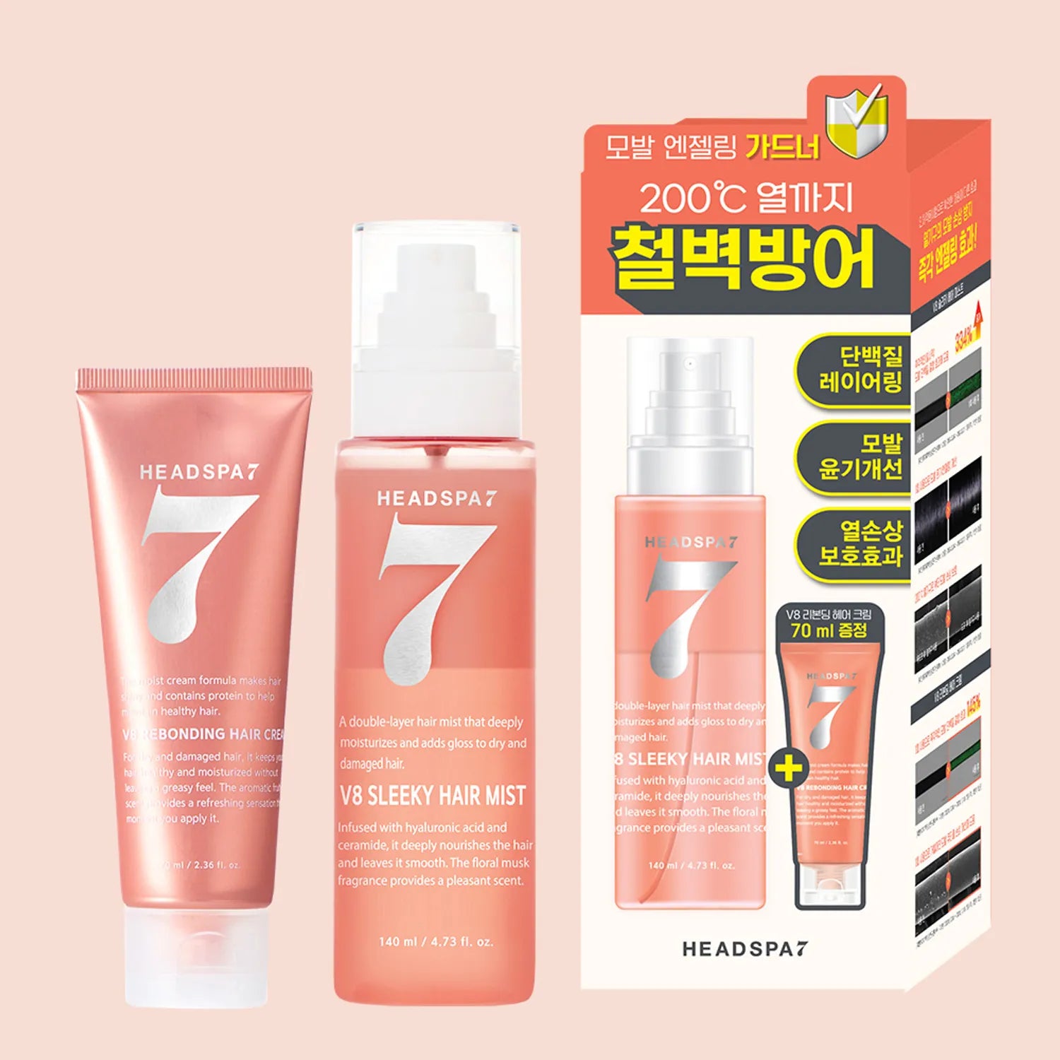 

HEADSPA7 V8 Sleeky Hair Mist Special Set Hair Mist Special Set