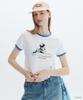 CLOVE [26Sm Clove] Mickey_Ringer T-Shirt (White)