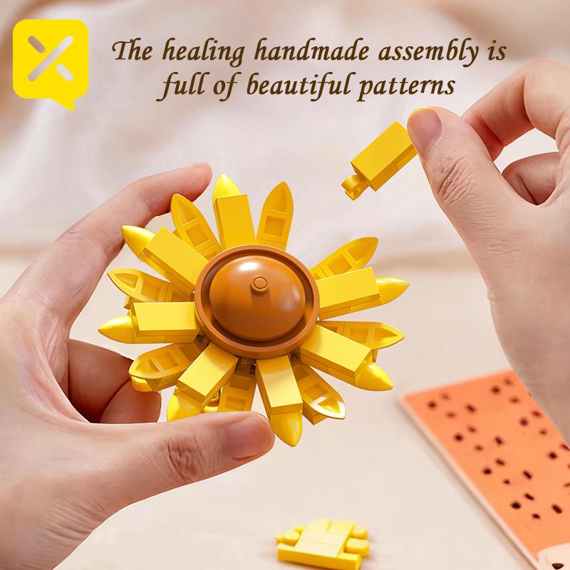 TOYLINX 9 v 1 Věčné umělé květiny Stavebnice Ručně vyráběná umělá rostlina Dekorace Domu Valentýn Kreativní Dárky