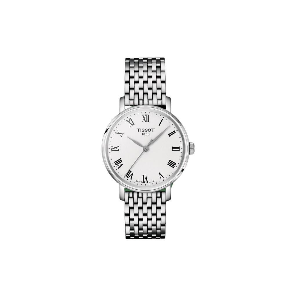 Tissot Meishi Collection Quartz Movement 50 Meter Water Resistance Women's Watch 34mm White Dial T143.210.11.033.00