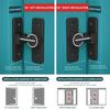 90 Degree Door Latch Luminous Gate Latches Durable Closet Door Lock  Cabinet
