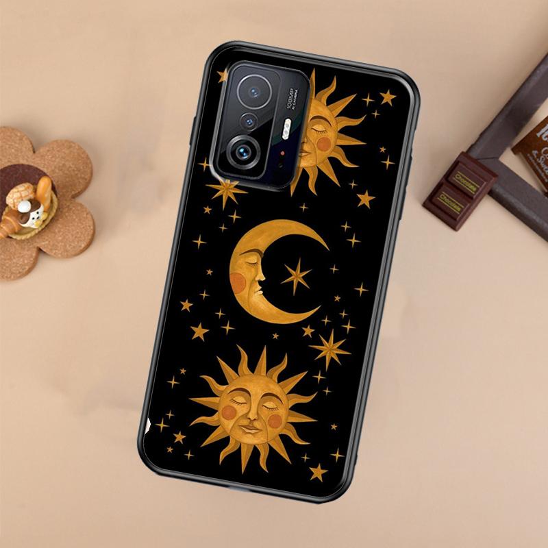 Sun Moon Case For Xiaomi POCO X7 Pro X3 X5 X6 F3 F5 F6 M6 Pro 11T 12T 13T 14T Pro 13 14 Ultra Cover