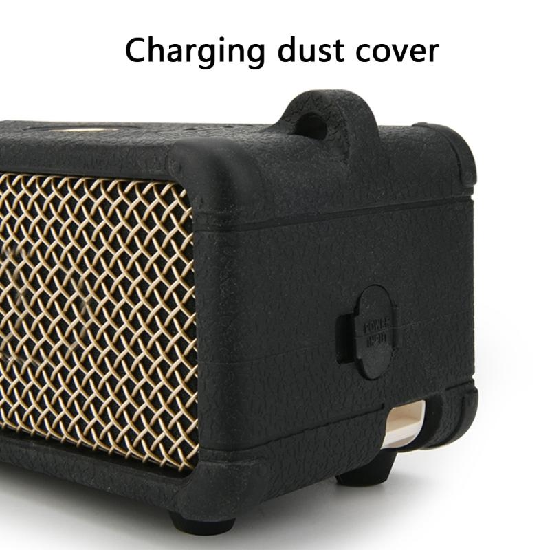 Silicone Case Protector Hollowed Out Designing for EMBT III Wireless Speaker with Adjustable Shoulder Strap