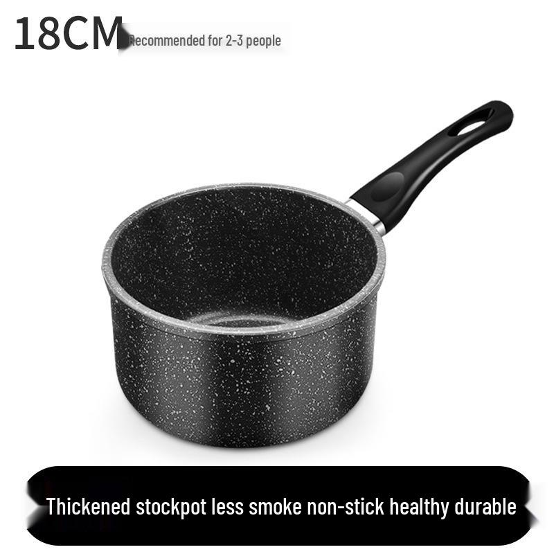 

Маленький антипригарный ковш Юкихира из майфанского камня для детского питания, супа, молока и лапши для общежития