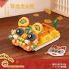 Tiger Head Shoes Lion Dance Theme Traditional Chinese Style Building Blocks Decorative Piece For Home Decoration