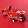 Gift Four-wheel Kids For Boys Plastic Pull Back Car Motorbike Model Motorcycle Toy Motorcycle Model