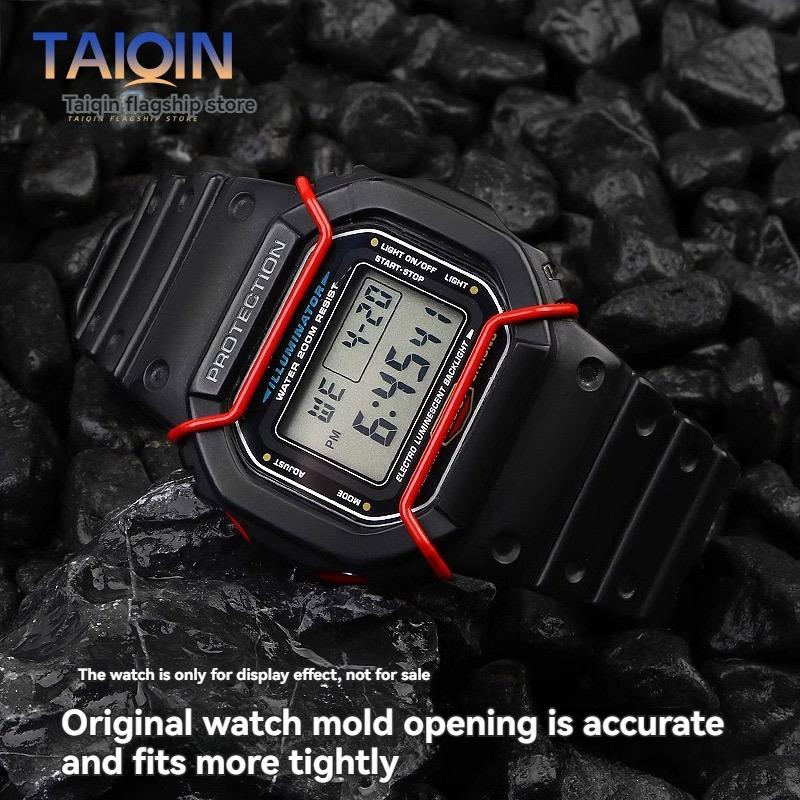 DW-5600 Uhrenschutz für Casio DW5600 GW-M5610 GW-B5600 Kollisionsschutz Metallschutzstange Uhrenzubehör Mehrere Farben