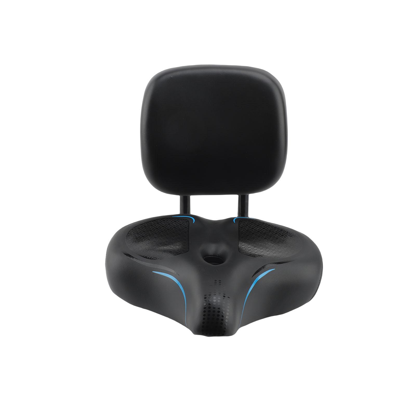 Bike Saddle with Height Adjustable Backrest