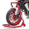 Front Workshop Stand Under Triple Clamp - CONSTANDS - KTM 1290 Super Duke R 2020-2023 - Tube Ø38 Mm - Adjustable - Red