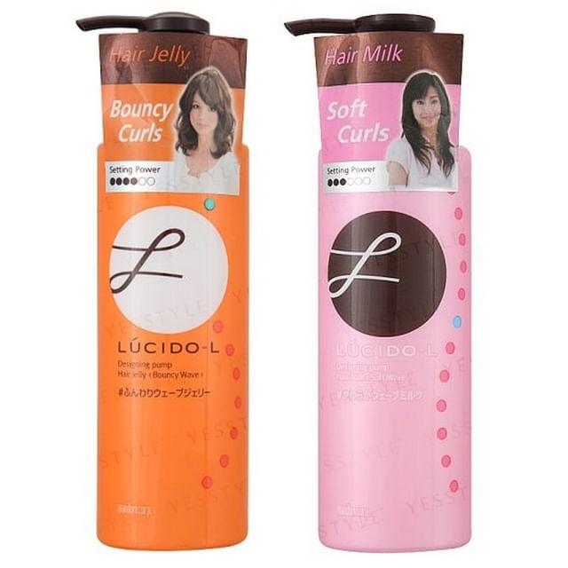 Mandom - Lucido-L Designing Pump Hair Jelly - Bouncy Curls - 200ml