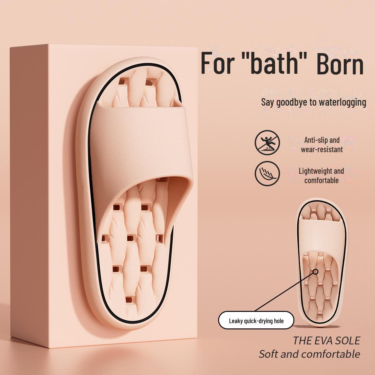 

Тапочки из ЭВА с дезодорантом и нескользящей отделкой для женщин и мужчин: Быстросохнущая, без запаха, тихая, парная банная обувь для использования в помещении. 38-39 (fits 37-38) розовый