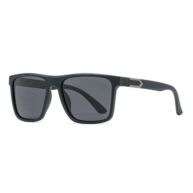 Men s Polarized Sports Sunglasses - Driver, Big Face Slimming, Anti-UV Elastic Coating (Polarized Lens)