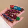 2pcs/set Bangs Clip Hairpins Barrettes Makeup Hair Clips Cute Love Hairpin Set  Girls