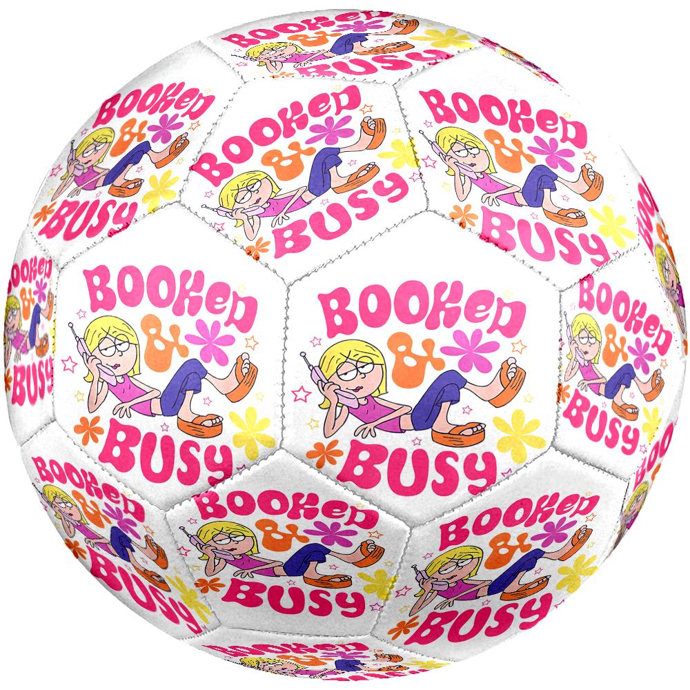 Lizzie McGuire Theme Size 5 Soccer Ball, Suitable for Both Indoor and Outdoor Matches, a Gift Suitable for Everyone.