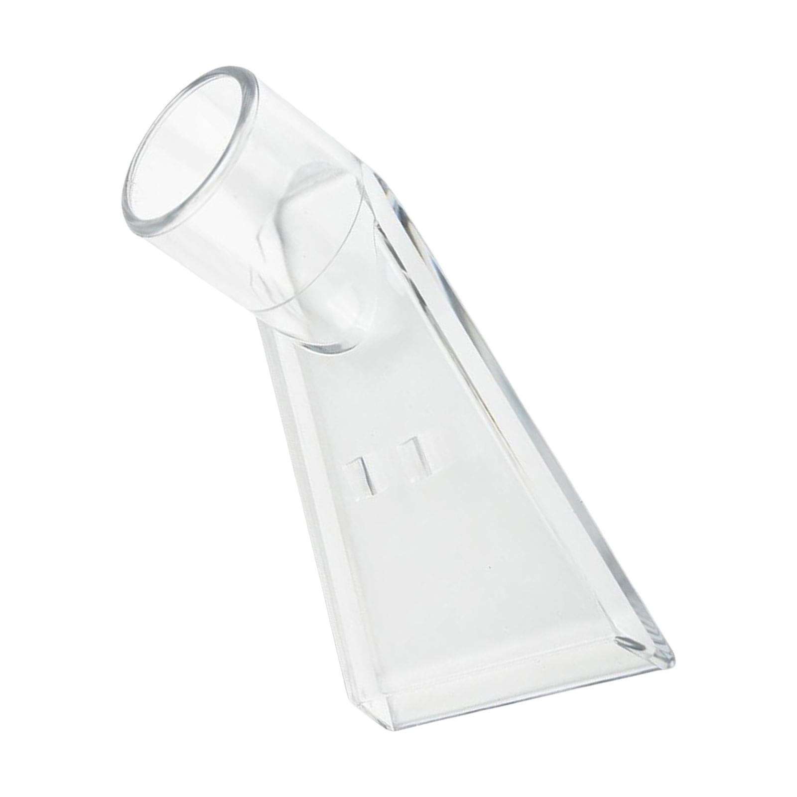 

Деталь пылесоса для ковров с поворотной головкой Прозрачная вакуумная насадка Поворотная головка Пылесос для влажной и сухой уборки Насадка для воды Замена прозрачный