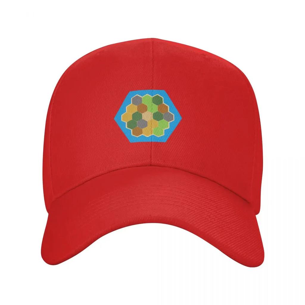 Minimalist Catan Baseball Cap fashionable hard hat Mountaineering Unisexs Hats Womens