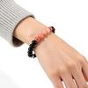 European and American Tiger Eye Crystal Beaded Bracelet