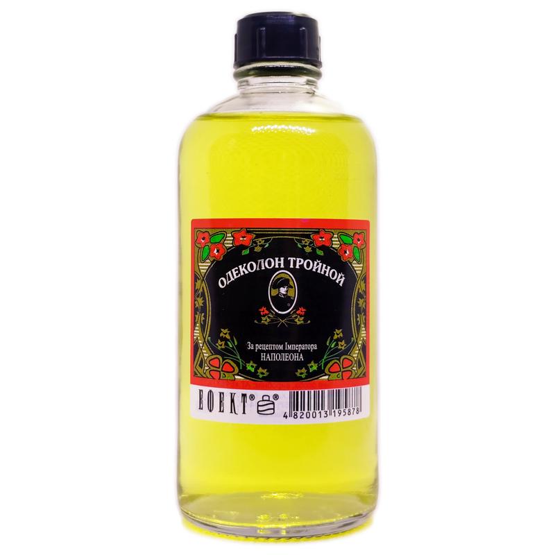 

Потрійний одеколон 180 мл. 180 ml 1 pcs