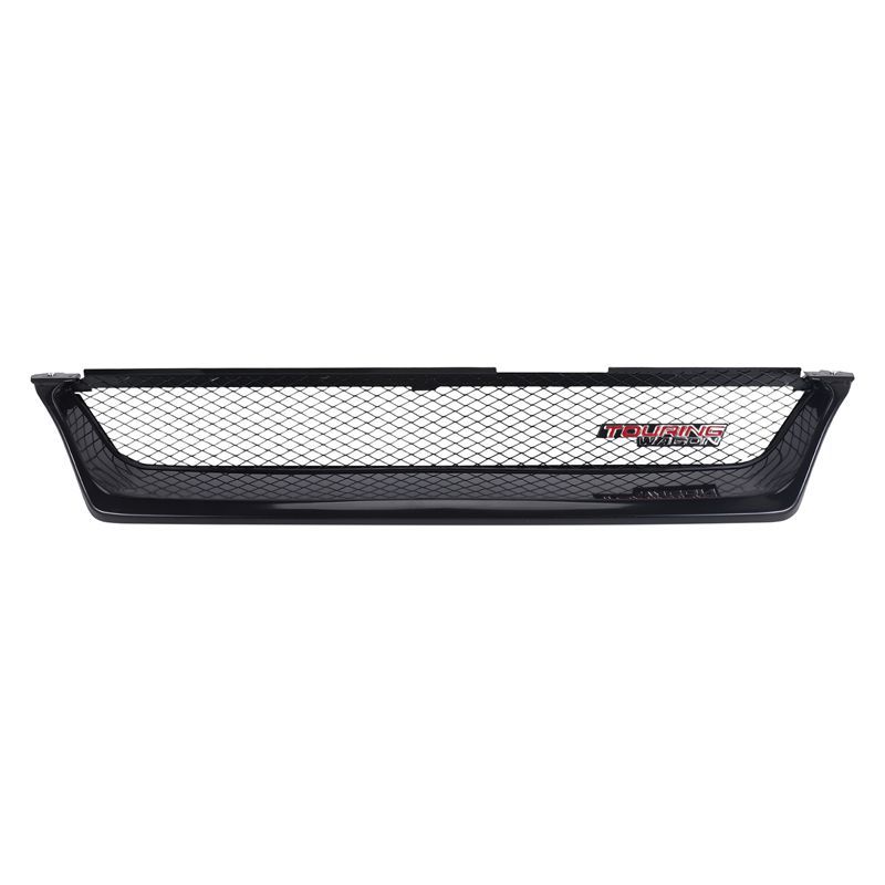 AA92-Car Front Bumper Mesh Grill Grille Gloss Black Racing Grills For Toyota Corolla AE101 1993 1994 1995 1996 1997