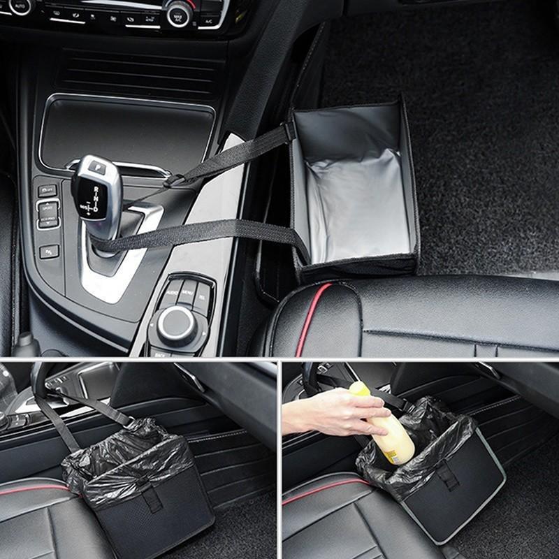 Efficiently Designed Car Seat Organizer For Trash Storage With Durable Waterproof Oxford Fabric