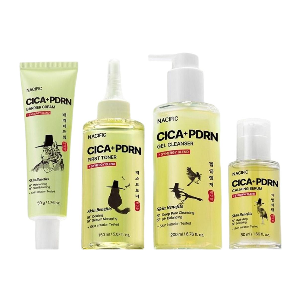 NACIFIC Cica PDRN K-Edition Special Set - Revitalizing & Skin Barrier Care Routine