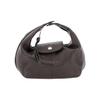 Logo Goat Leather Tote Bag Small Women Tote Bags Brown 10291HIG002